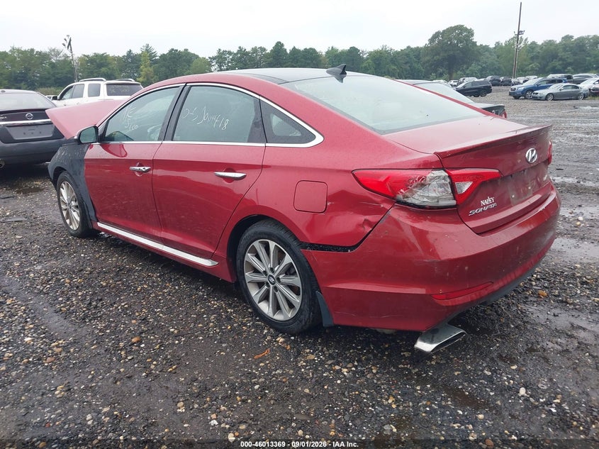 2015 HYUNDAI SONATA auction photo 3