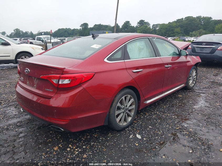 2015 HYUNDAI SONATA auction photo 4