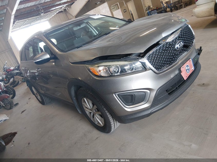 Vin: 5xypg4a34hg257176, lot: 46512783, kia sorento 2.4l lx 2017 img_1