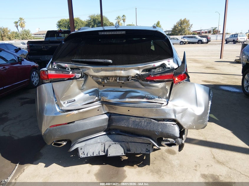 LEXUS NX 200T 2017 VIN JTJYARBZ3H2071772