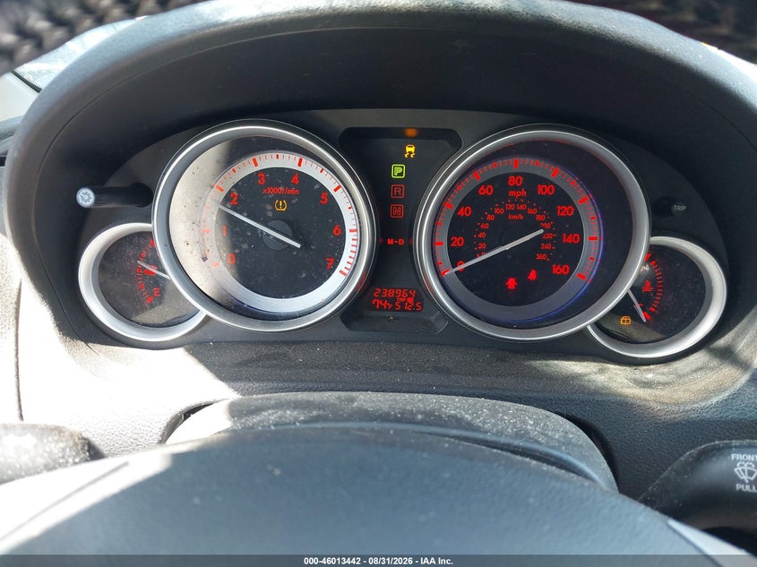 2009 MAZDA 6 SEDAN 2.5L I-4 DOHC, VVT, REGULAR , 168HP