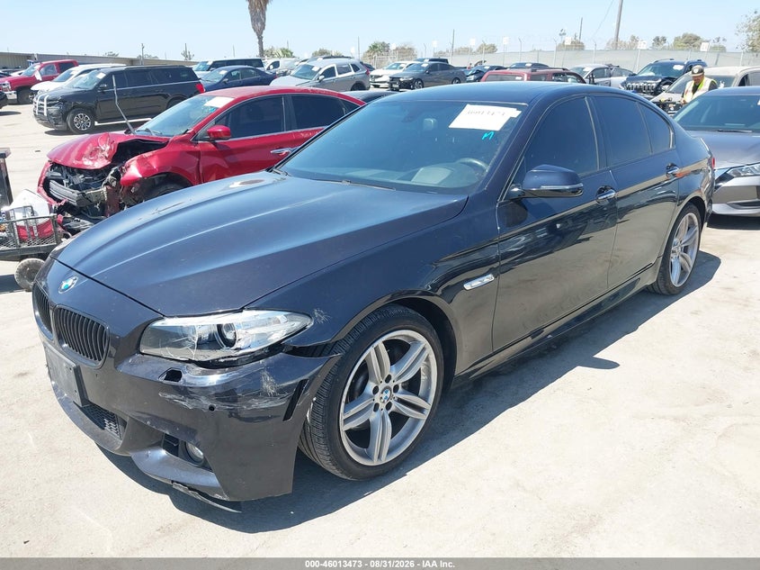 2016 BMW 5er, Left Front, IAAI, VIN WBA5B1C51GG131594 — photo 2
