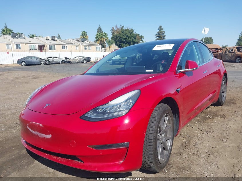 Vin: 5yj3e1eb8jf104799, lot: 46512872, tesla model 3 long range/performance 20182