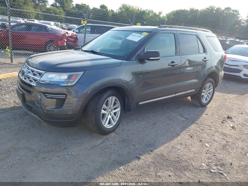 Vin: 1fm5k8d84kga96073, lot: 46512874, ford explorer xlt 20192