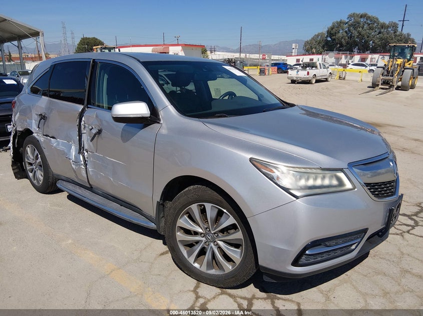 Vin: 5fryd4h49fb002344, lot: 46512896, acura mdx technology package 2015 img_1