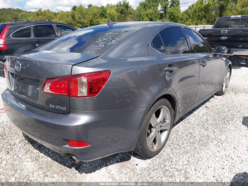 Vin: jthbf5c21c5161819, lot: 46512911, lexus is 250 20124