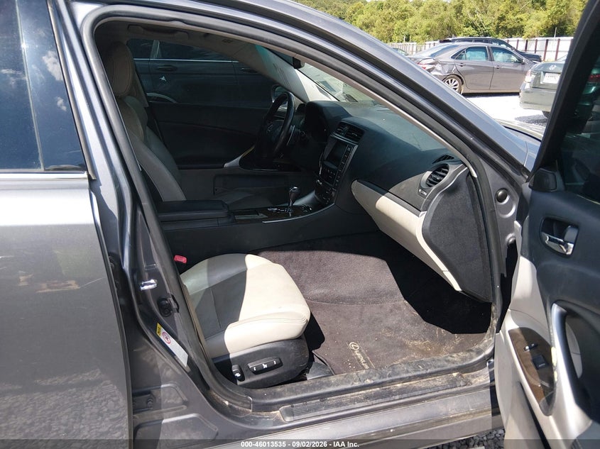 LEXUS IS 250 2012 VIN JTHBF5C21C5161819