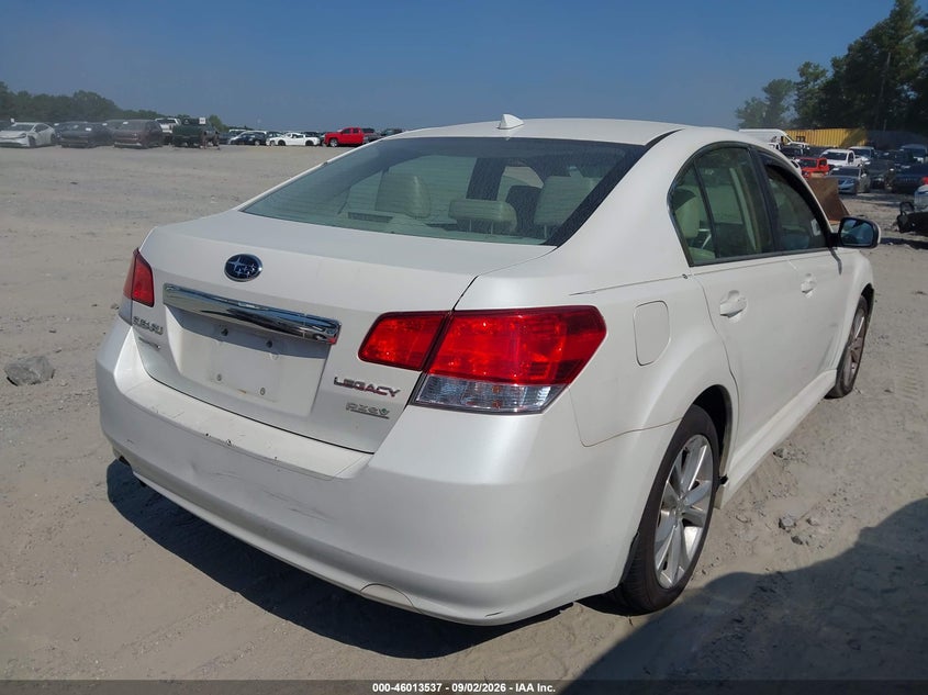 2013 SUBARU LEGACY auction photo 4