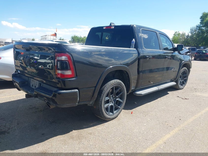Vin: 1c6srfjt2nn209574, lot: 46512915, ram 1500 laramie  4x4 5'7 box 20224