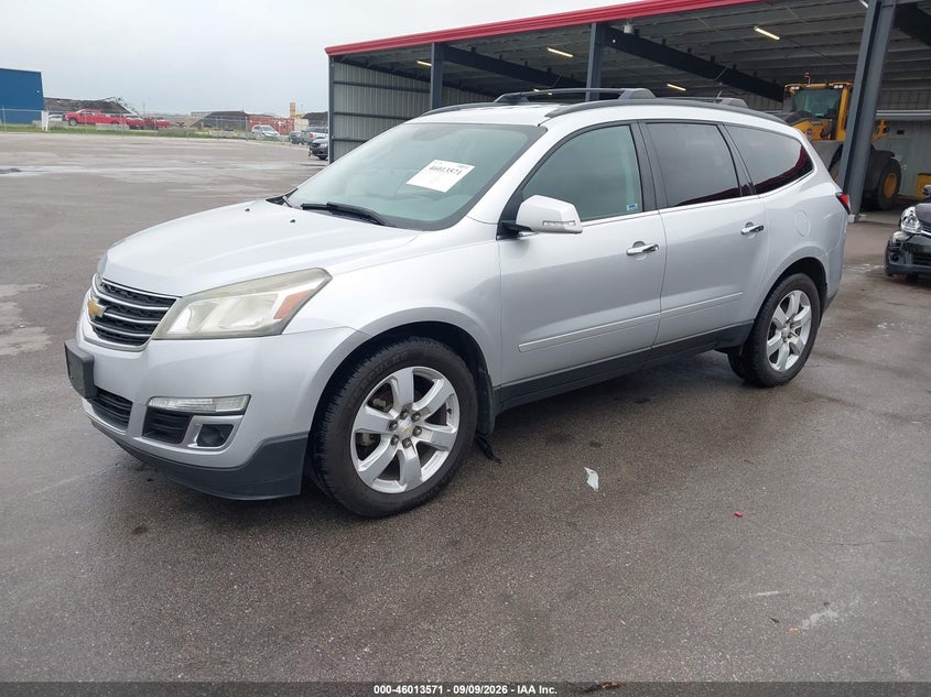 Vin: 1gnkvgkd5gj185581, lot: 46512947, chevrolet traverse lt 20162