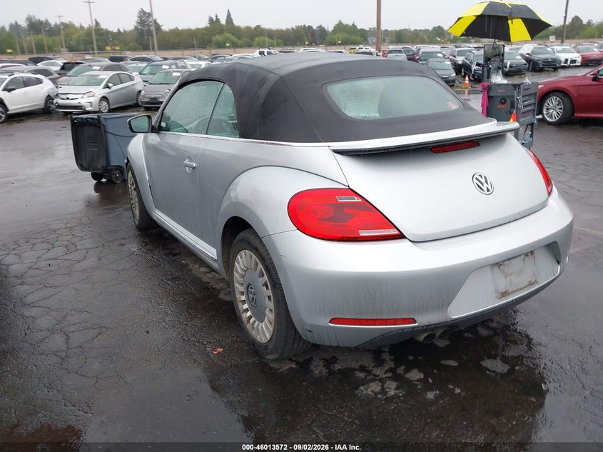 Vin: 3vw5p7at8dm813766, lot: 46512948, volkswagen beetle 2.5l 20133