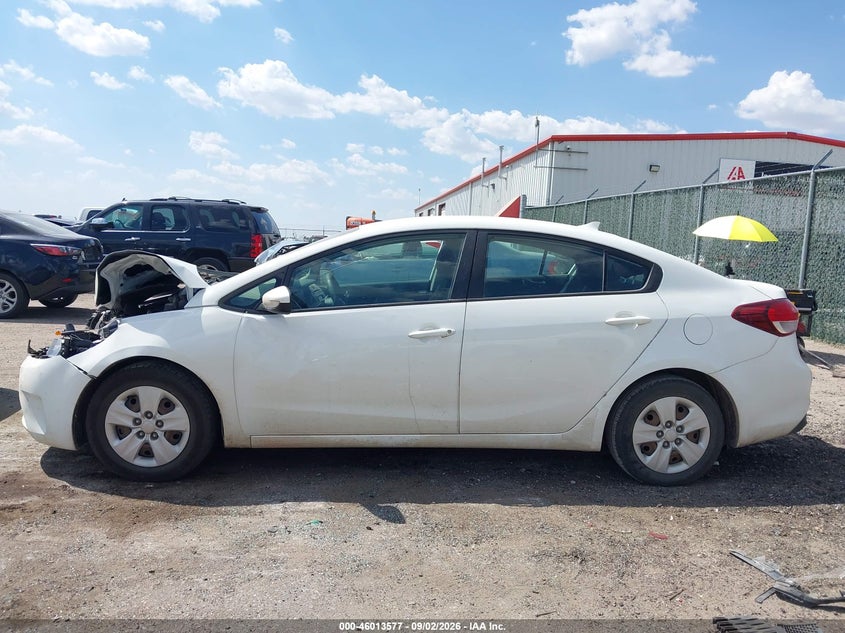 KIA FORTE 2018 VIN 3KPFK4A77JE273503