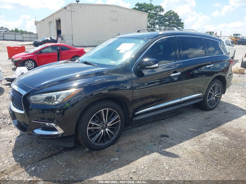 2017 Infiniti Qx60, Правый бок, IAAI, VIN 5N1DL0MM8HC502685 — фото 2