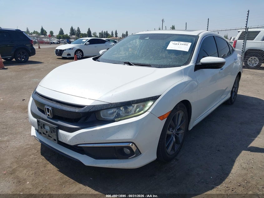 2019 Honda Civic, Правый бок, IAAI, VIN JHMFC1F34KX006546 — фото 2