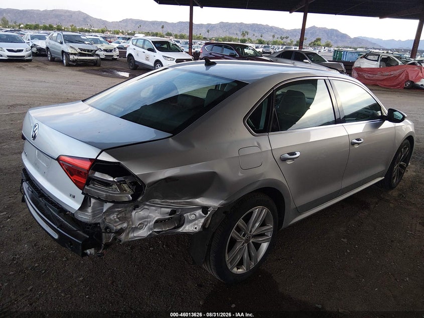 Vin: 1vwba7a32jc030976, lot: 46513002, volkswagen passat 2.0t se 20184