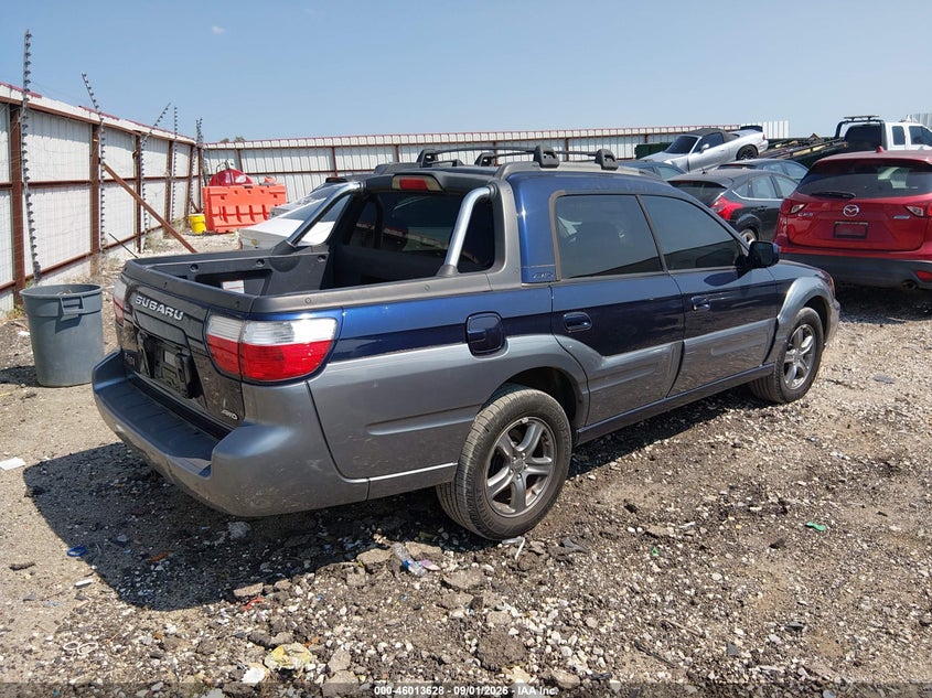 2005 SUBARU BAJA (NATL) auction photo 4