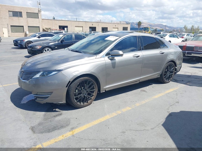 LINCOLN MKZ HYBRID 2016 VIN 3LN6L2LU7GR627795