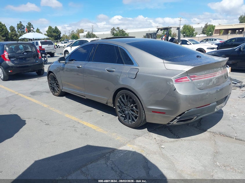 LINCOLN MKZ HYBRID 2016 VIN 3LN6L2LU7GR627795