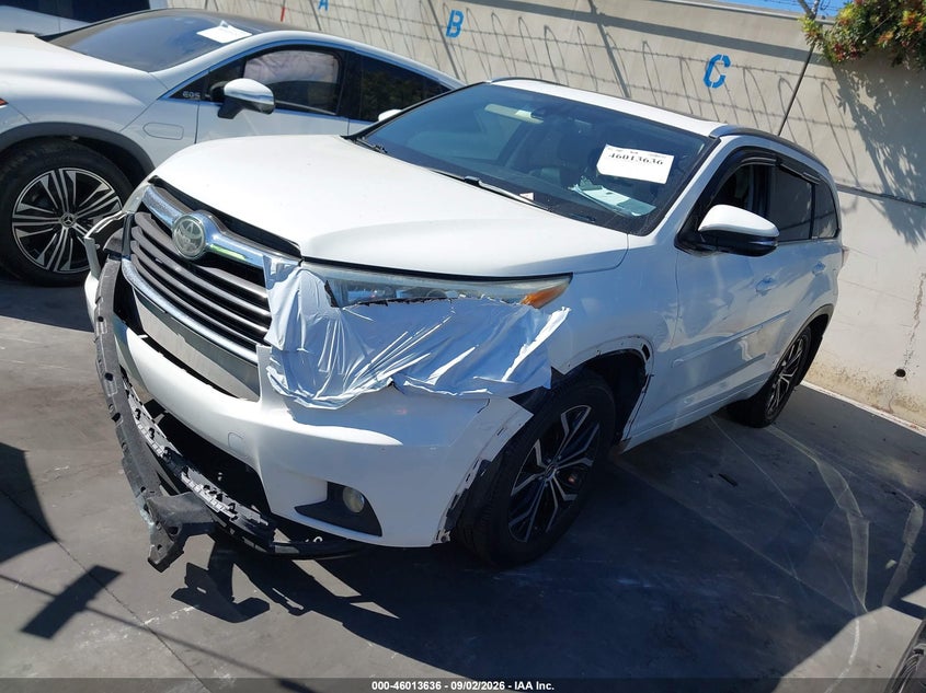 Vin: 5tddkrfh1es044820, lot: 46513012, toyota highlander limited platinum v6 20142