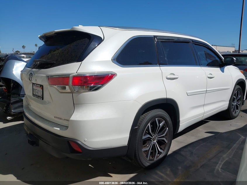 Vin: 5tddkrfh1es044820, lot: 46513012, toyota highlander limited platinum v6 20144