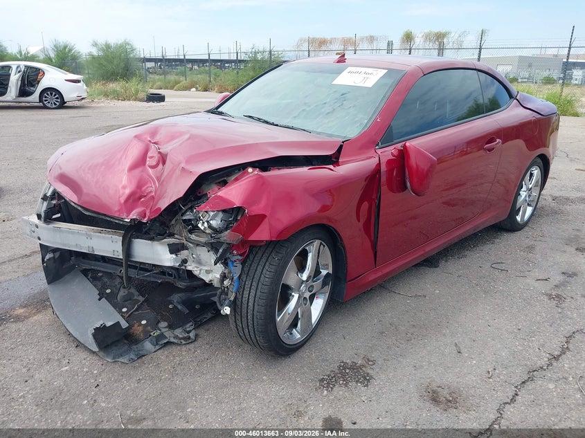 LEXUS IS 250C 2011 VIN JTHFF2C22B2515489