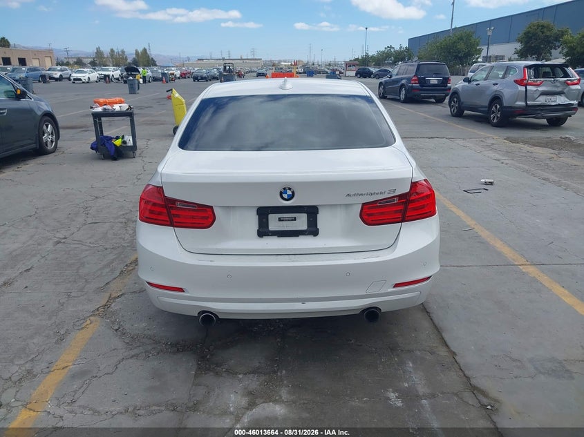 BMW ACTIVEHYBRID 3 2013 VIN WBA3F9C52DF483790