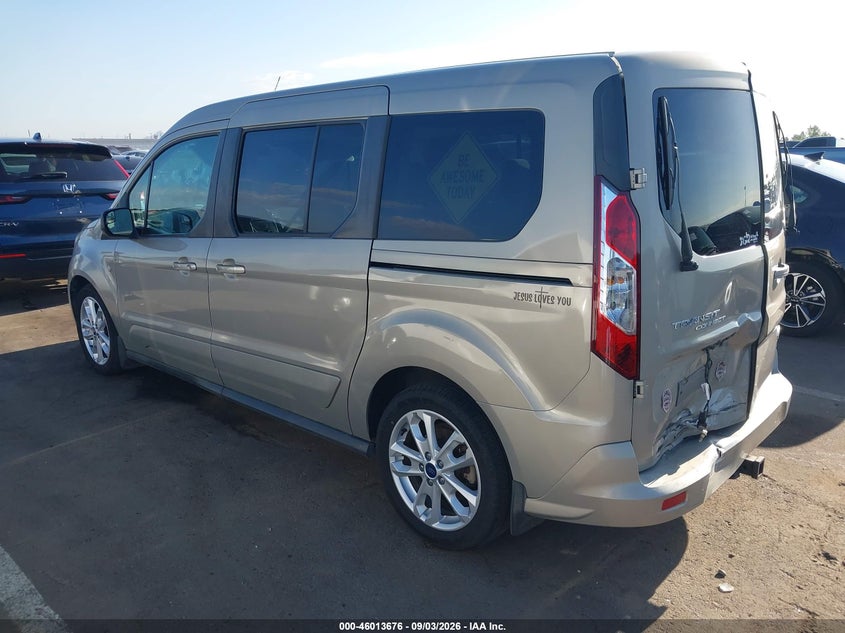 Vin: nm0gs9f75f1224432, lot: 46513052, ford transit connect xlt 20153
