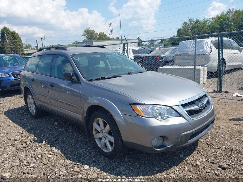 2009 SUBARU OUTBACK auction photo 1