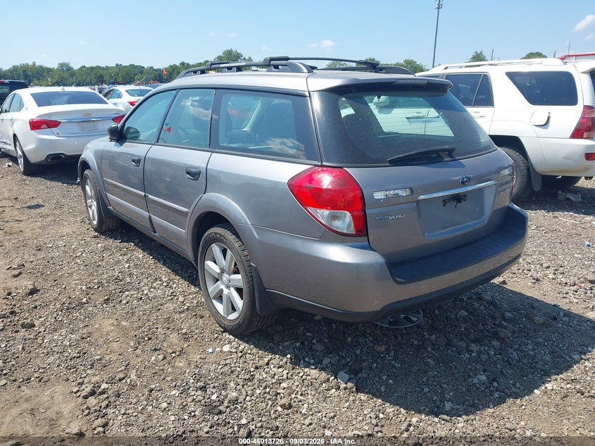 2009 SUBARU OUTBACK auction photo 3