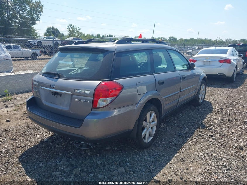2009 SUBARU OUTBACK auction photo 4