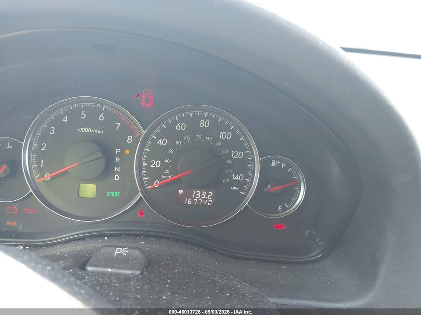 2009 SUBARU OUTBACK auction photo 7