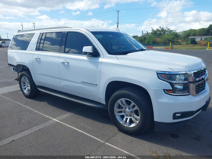 2019 Chevrolet Suburban Lt, Удар сзади, IAAI, VIN 1GNSCHKC2KR149389