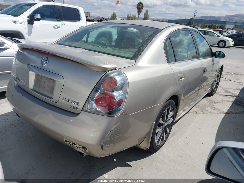 2005 NISSAN ALTIMA SEDAN 3.5L V-6 DOHC, VVT, PREMIUM , 250HP