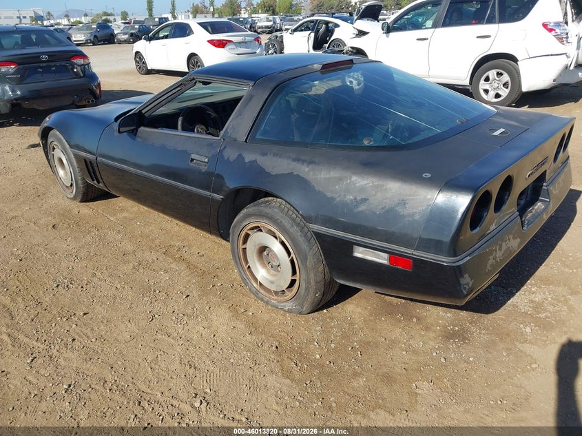 CHEVROLET CORVETTE 1987 VIN 1G1YY2181H5106122