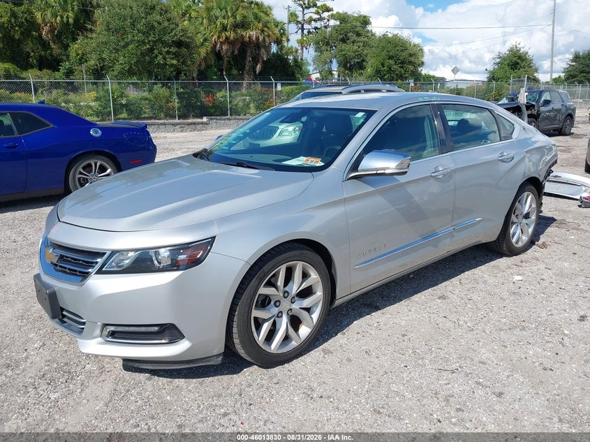 2015 Chevrolet Impala, Удар сзади, IAAI, VIN 2G1165S3XF9203136 — фото 2