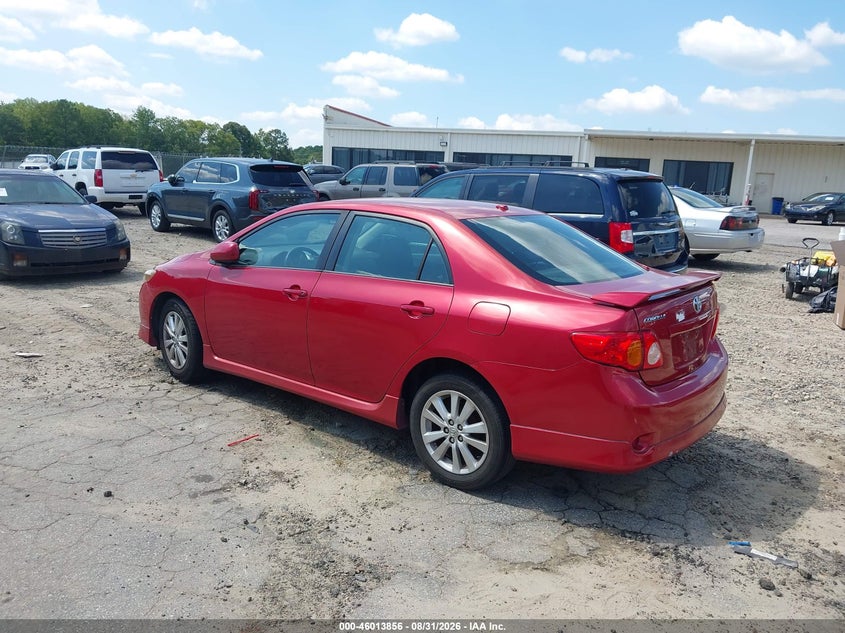Vin: 1nxbu4ee7az186540, lot: 46513232, toyota corolla s 20103