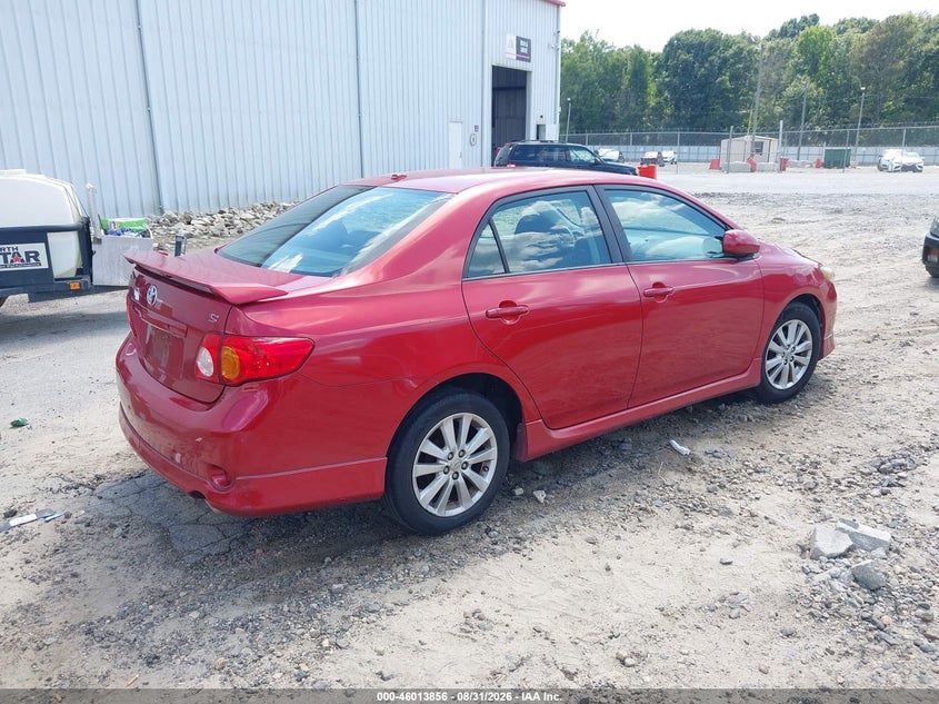 Vin: 1nxbu4ee7az186540, lot: 46513232, toyota corolla s 20104