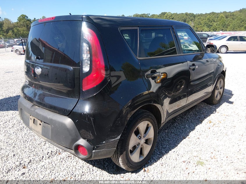 2015 KIA SOUL HATCHBACK 1.6L I-4 DI, DOHC, VVT, 130HP