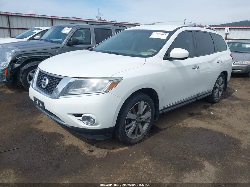 2013 NISSAN PATHFINDER auction photo 2