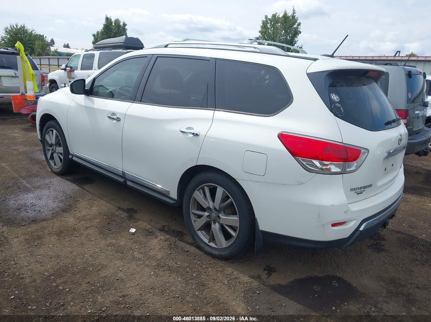 2013 NISSAN PATHFINDER auction photo 3