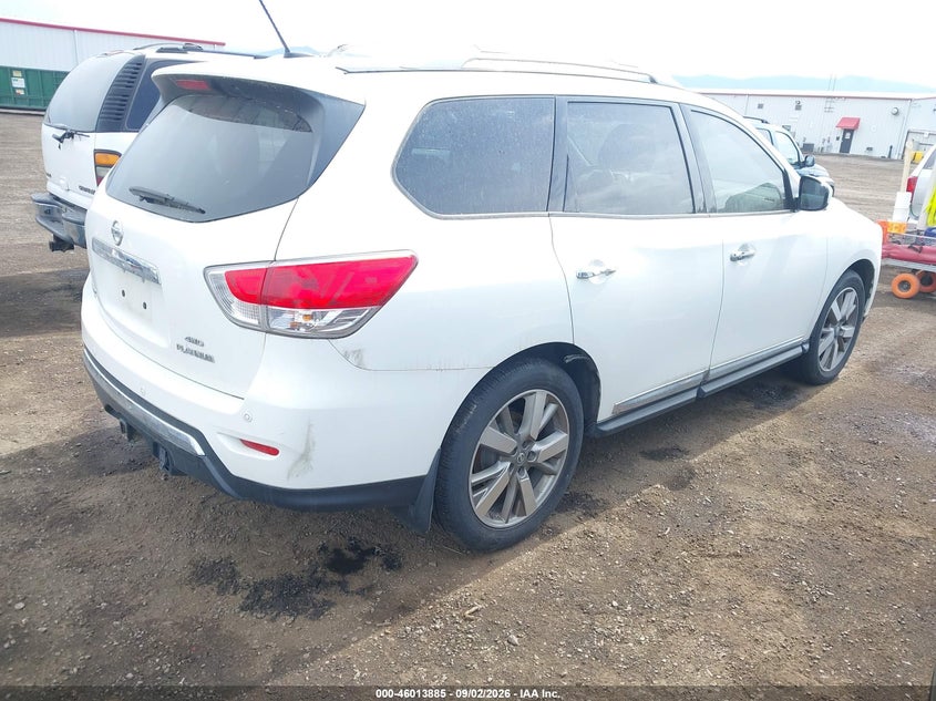 2013 NISSAN PATHFINDER auction photo 4