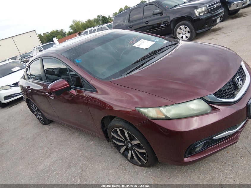 2015 HONDA CIVIC auction photo 1