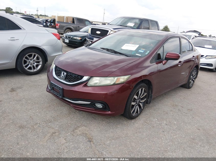 2015 HONDA CIVIC auction photo 2