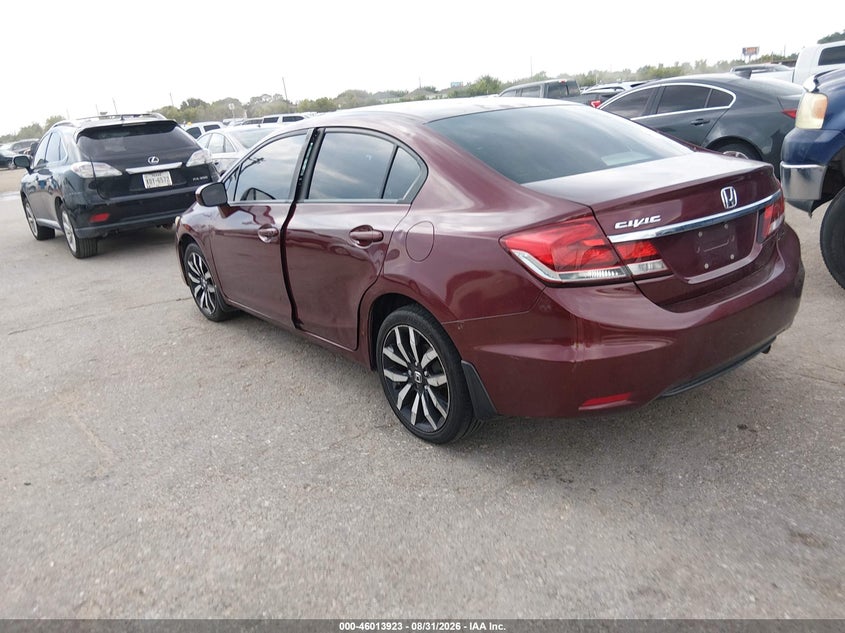 2015 HONDA CIVIC auction photo 3