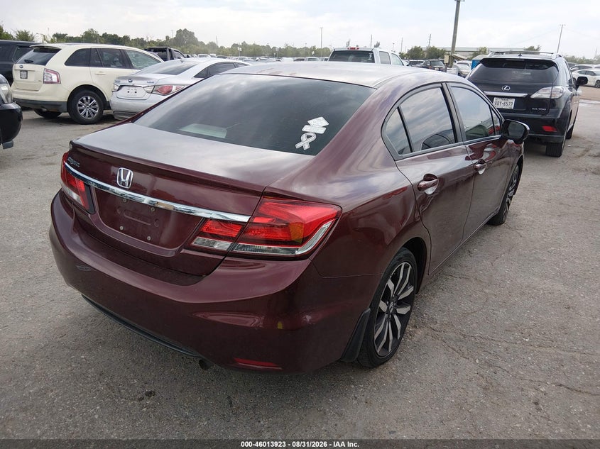 2015 HONDA CIVIC auction photo 4