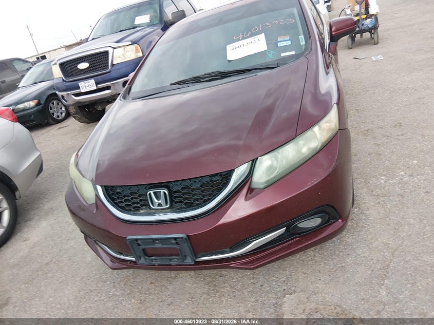 2015 HONDA CIVIC auction photo 6