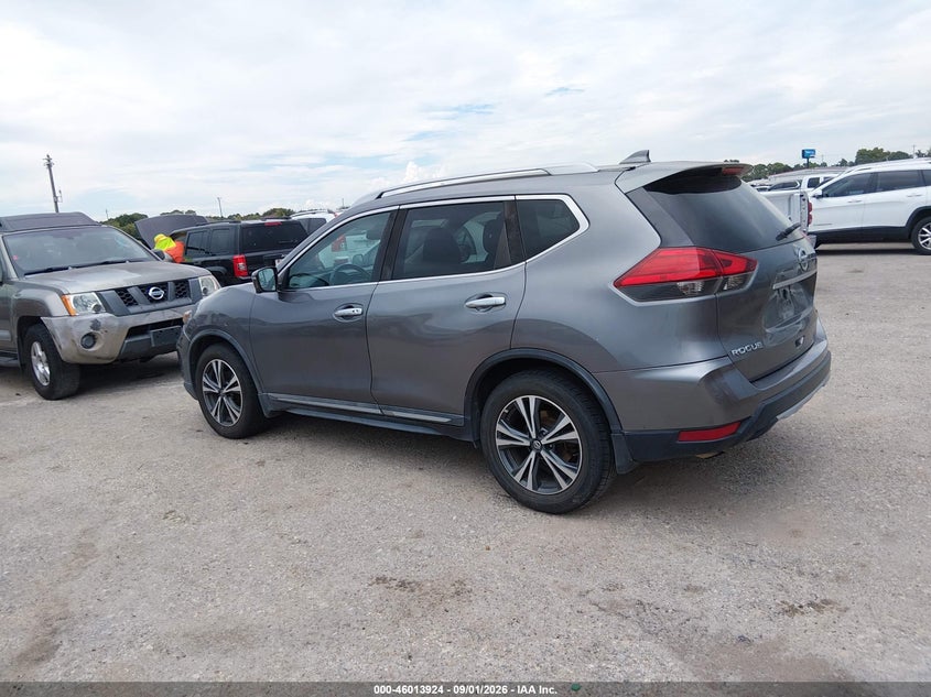 2017 NISSAN ROGUE auction photo 3