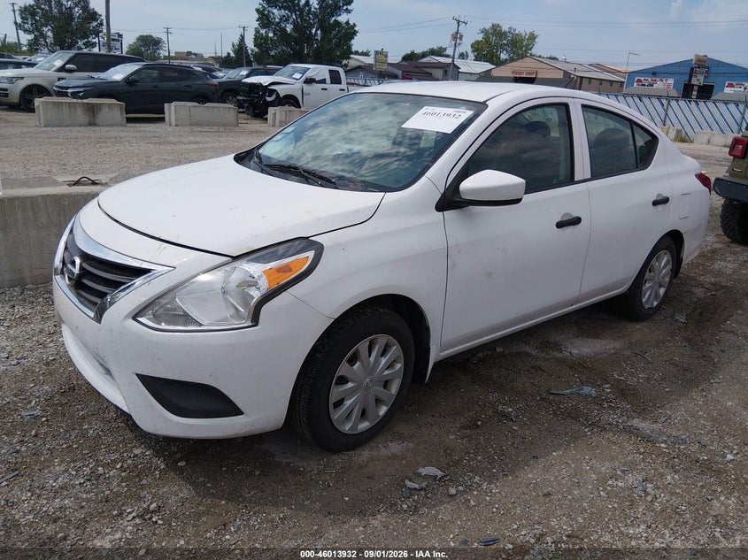 2016 Nissan Versa, Обычный износ, IAAI, VIN 3N1CN7AP5GL845977 — фото 2