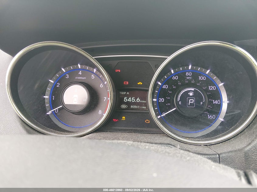 2013 HYUNDAI SONATA auction photo 7