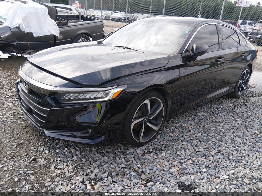 2021 Honda Accord Sport Special Edition, Normal Wear & Tear, IAAI, VIN 1HGCV1F47MA028751 — photo 2